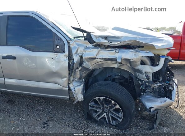 1FTEW1CP4PKF37519 2023 FORD F150 Серебряный Вид спереди
