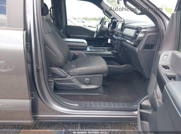 1FTEW1CP9MFC40847 2021 FORD F150 Gray Вид салону спереду
