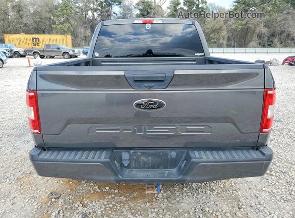 1FTEW1CPXJKD54648 2018 FORD F150 Gray Widok z tyłu
