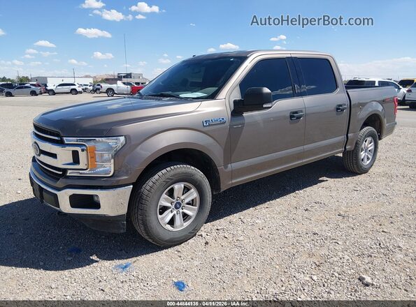 1FTEW1EB8JKF31327 2018 FORD F150 Коричневый Передняя левая четверть