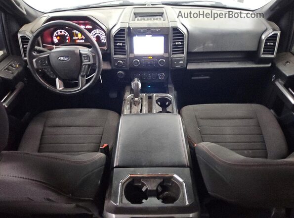 1FTEW1EP2KFA12778 2019 FORD F150 Gray Vista del salpicadero