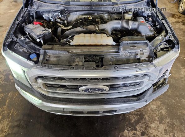 1FTEW1EP2NKF10779 2022 FORD F150 Черный Вид задней части салона
