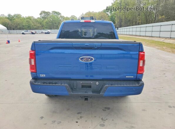 1FTEW1EP2PKE84154 2023 FORD F150 Синий Вид сзади