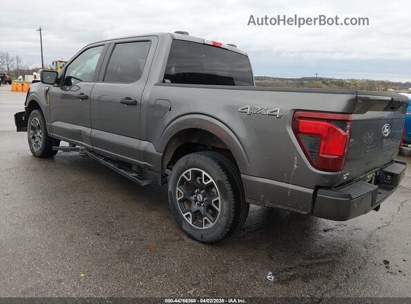 1FTEW2LP1RKD04254 2024 FORD F150 Серый Задняя левая четверть
