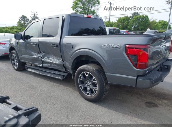 1FTEW2LP2SKD49919 2025 FORD F150 Gray Trasero izquierdo