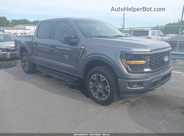 1FTEW2LP2SKD49919 2025 FORD F150 Gray Delantero derecho