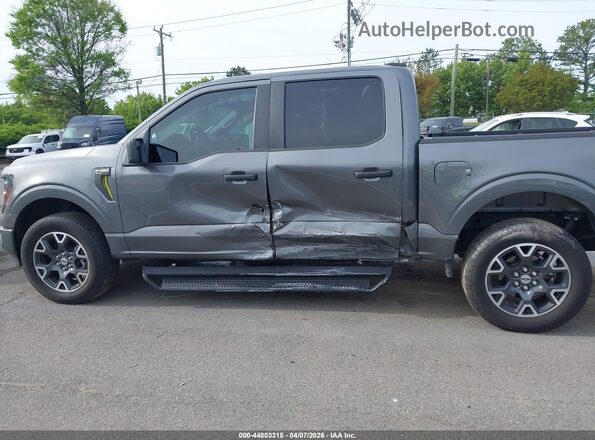1FTEW2LP2SKD49919 2025 FORD F150 Gray Vista interior de 360 grados