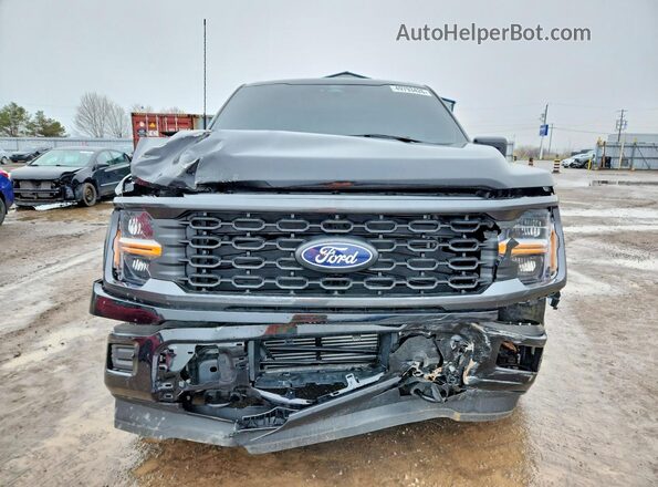 1FTEW2LP7SKE65777 2025 FORD F150 Черный Вид спереди