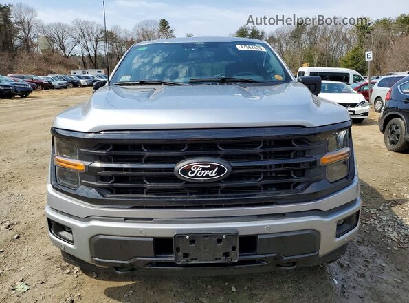 1FTEW3LP9RFB49189 2024 FORD F150 Серебряный Вид спереди