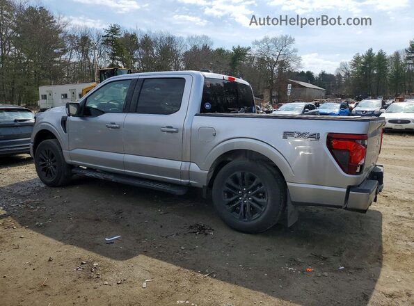 1FTEW3LP9RFB49189 2024 FORD F150 Серебряный Задняя левая четверть