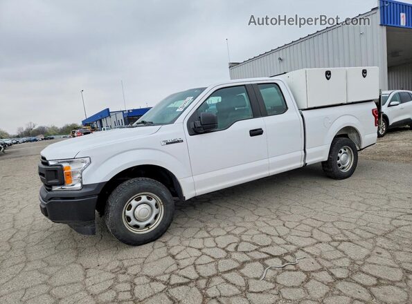 1FTEX1C56JKF06324 2018 FORD F150 Белый Передняя левая четверть