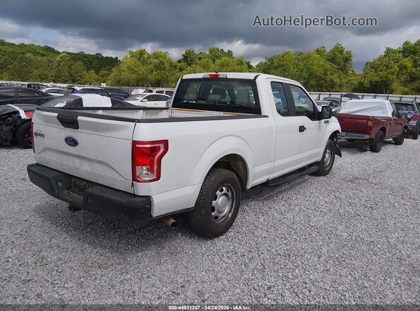 1FTEX1C86HFC38386 2017 FORD F150 Белый Задняя правая четверть