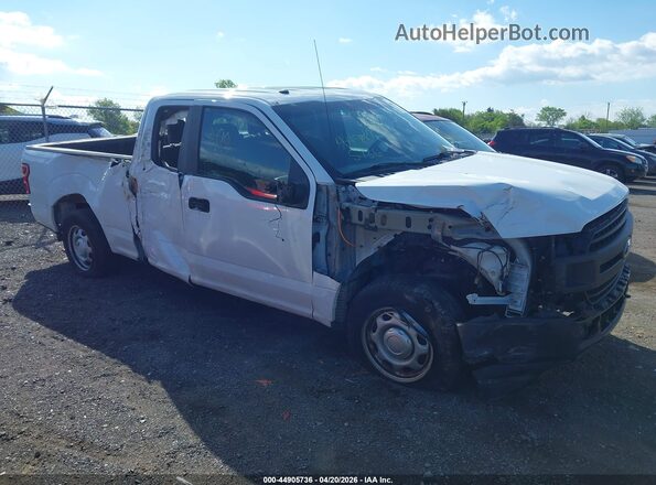 1FTEX1CB9JFC55636 2018 FORD F150 White წინა მარჯვენა