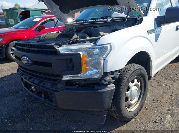 1FTEX1CB9JFC55636 2018 FORD F150 White წინა ხედი