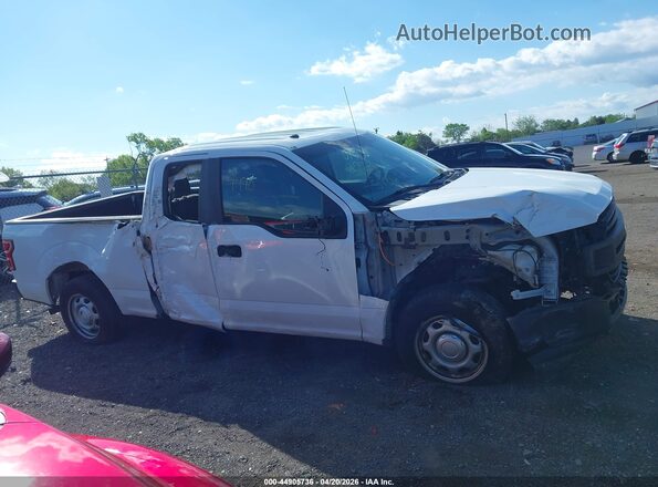 1FTEX1CB9JFC55636 2018 FORD F150 White უკანა სალონის ხედი