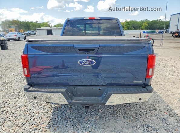 1FTEX1CP5JFC82649 2018 FORD F150 Синий Вид сзади