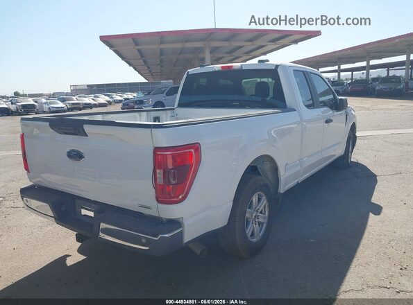 1FTEX1CP5MFA09411 2021 FORD F150 White Tył prawy