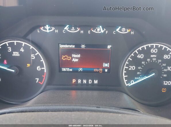 1FTEX1CP5MFA09411 2021 FORD F150 White Widok tylnych siedzeń