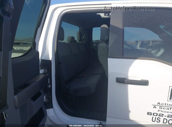 1FTEX1CP5MFA09411 2021 FORD F150 White Widok naklejki z numerem VIN