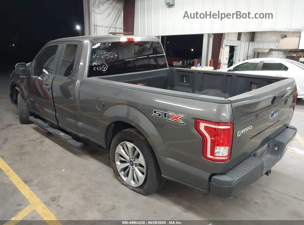 1FTEX1CP6HKC06827 2017 FORD F150 Серый Задняя левая четверть