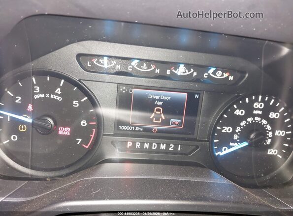 1FTEX1CP6HKC06827 2017 FORD F150 Серый Вид задних сидений