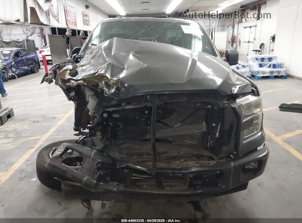 1FTEX1CP6HKC06827 2017 FORD F150 Серый Вид щитка приборов