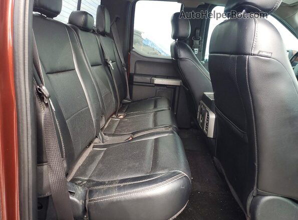 1FTEX1CP8GKE66032 2016 FORD F150 Коричневый Вид задних сидений