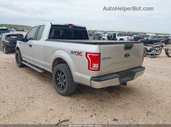 1FTEX1CP8HKD23938 2017 FORD F150 Серебряный Задняя левая четверть