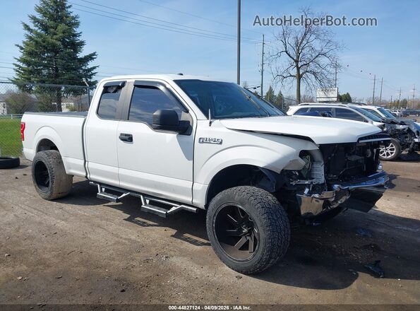 1FTEX1EB3JFE00893 2018 FORD F150 White Передня права чверть