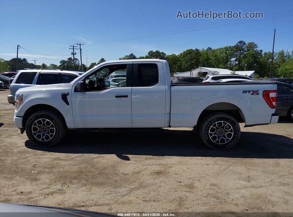 1FTEX1EB5MFD09502 2021 FORD F150 White Панорамний вид салону 360°