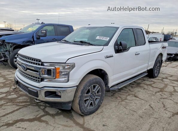 1FTEX1EB8JKC97705 2018 FORD F150 Белый Передняя левая четверть