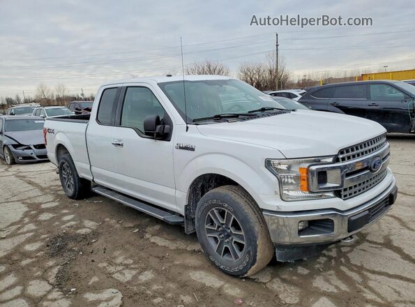 1FTEX1EB8JKC97705 2018 FORD F150 Белый Передняя правая четверть