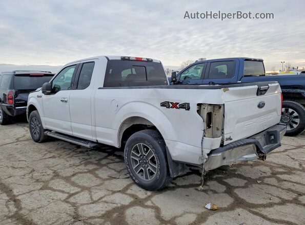 1FTEX1EB8JKC97705 2018 FORD F150 Белый Задняя левая четверть