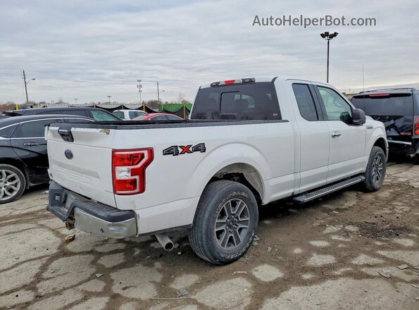 1FTEX1EB8JKC97705 2018 FORD F150 Белый Задняя правая четверть