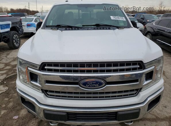 1FTEX1EB8JKC97705 2018 FORD F150 Белый Вид спереди