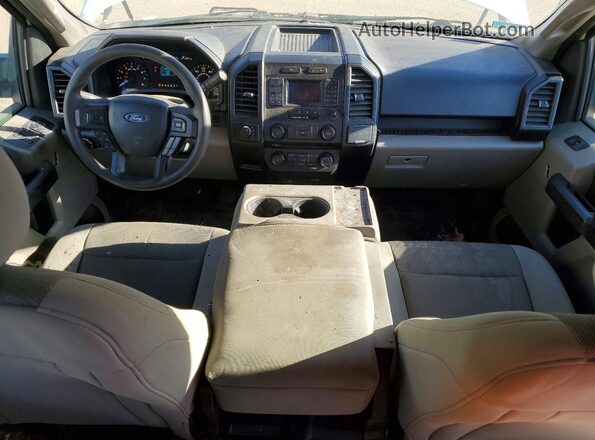 1FTEX1EBXJKE51606 2018 FORD F150 White წინა პანელის ხედი