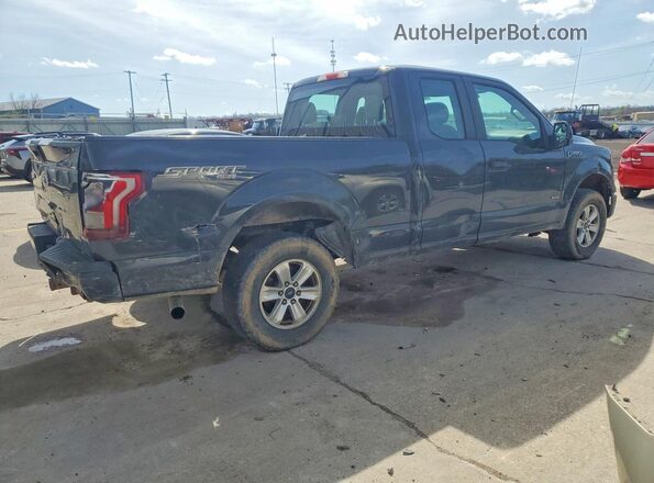 1FTEX1EP0GFD16423 2016 FORD F150 Серый Задняя правая четверть
