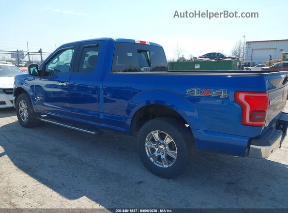 1FTEX1EP1HFA66062 2017 FORD F150 Синий 
