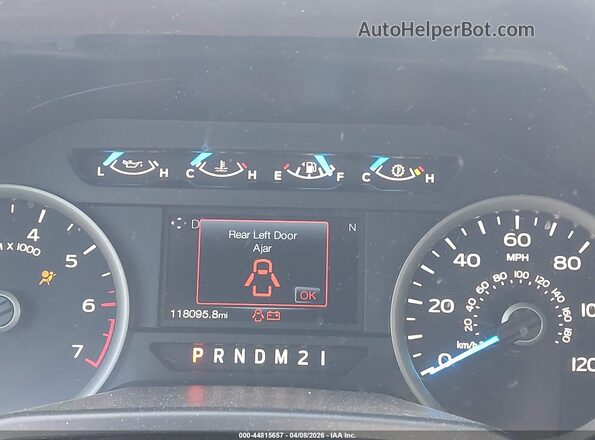 1FTEX1EP1HFA66062 2017 FORD F150 Синий Вид задних сидений