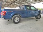 2018 Ford F150 Super Cab Blue vin: 1FTEX1EP2JFD04636