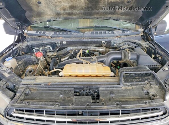 1FTEX1EP2JFD04636 2018 FORD F150 Blue Вид задньої частини салону
