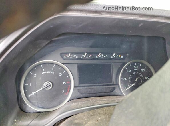 1FTEX1EP2JFD04636 2018 FORD F150 Blue Вид щитка приладів