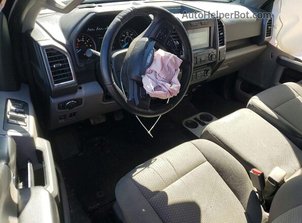 1FTEX1EP3HFA44421 2017 FORD F150 Черный Вид панели приборов