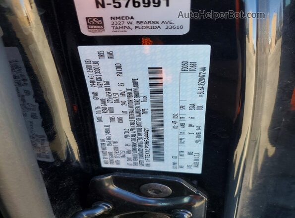 1FTEX1EP3HFA44421 2017 FORD F150 Черный Вид подкапотного пространства