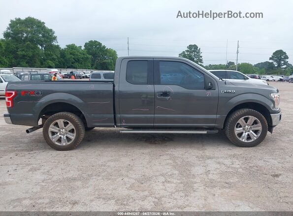 1FTEX1EP3JKC38055 2018 FORD F150 Серый 