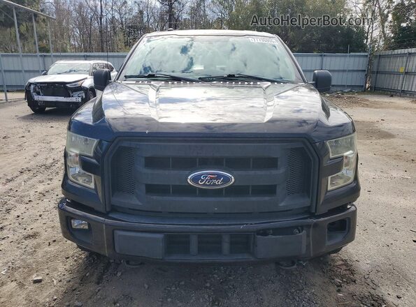 1FTEX1EP5GKE58578 2016 FORD F150 Black Widok z przodu
