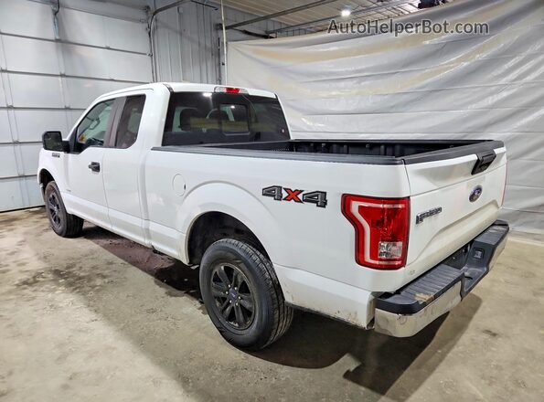 1FTEX1EP8GFC44466 2016 FORD F150 White Trasero izquierdo