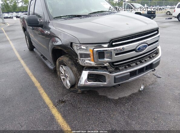 1FTEX1EP8JKF88314 2018 FORD F150 Серый Вид спереди