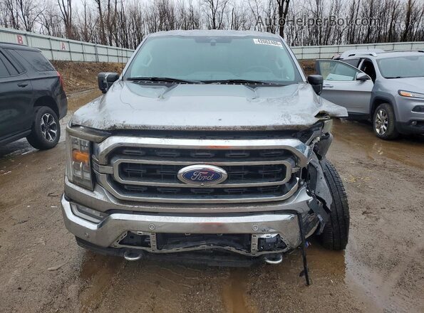1FTEX1EPXMKD40652 2021 FORD F150 Silver Vista frontal