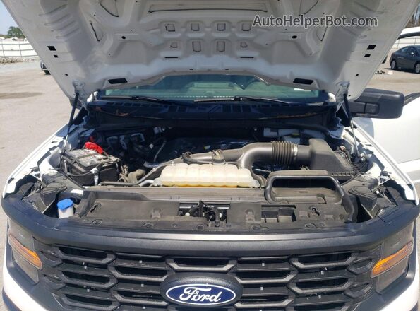 1FTEX1LP6RKE97394 2024 FORD F150 Белый Вид задней части салона